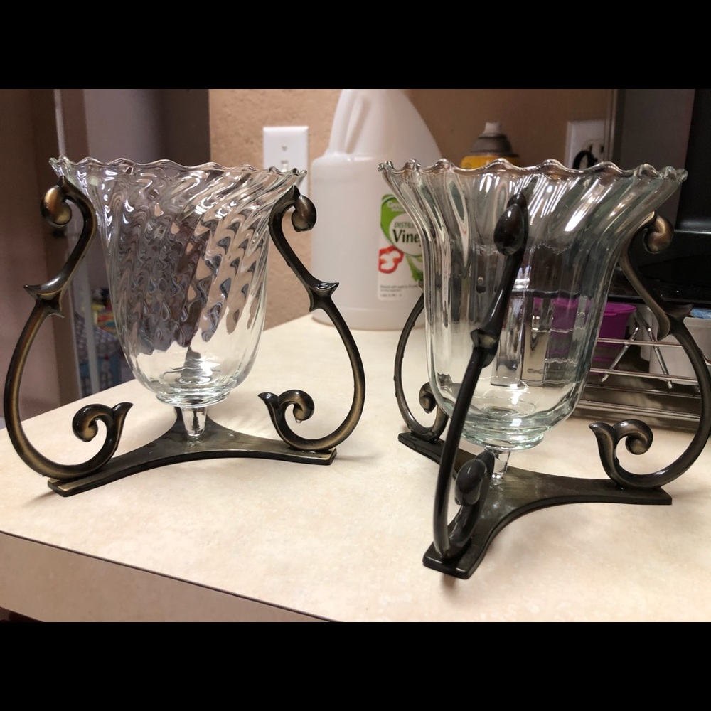Partylite candle holders